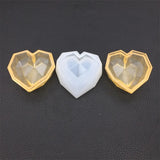 Heart-Shaped Epoxy Resin Storage Box Molds for DIY Crafts