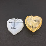 Heart-Shaped Epoxy Resin Storage Box Molds for DIY Crafts