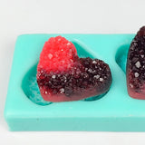3D Heart Silicone Mold Chocolate Cake Mold Non-stick