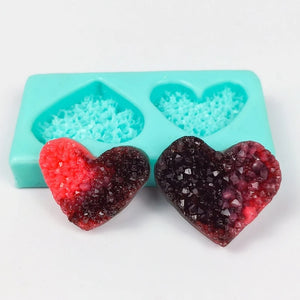 3D Heart Silicone Mold Chocolate Cake Mold Non-stick