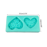 3D Heart Silicone Mold Chocolate Cake Mold Non-stick
