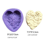 Heart Feather Home Decor Epoxy Resin Mold DIY Crafts Silicone Mould