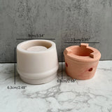 3D Heating Warm Wine Device Ornament Tea Stove Grill Silicone Mold DIY Crafts