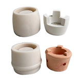3D Heating Warm Wine Device Ornament Tea Stove Grill Silicone Mold DIY Crafts