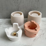 3D Heating Warm Wine Device Ornament Tea Stove Grill Silicone Mold DIY Crafts
