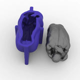 3D Human Body Mold Candle Silicone Mold for Chocolate Soap Portrait Plaster
