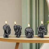 3D Human Body Mold Candle Silicone Mold for Chocolate Soap Portrait Plaster