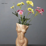 3D Human Girl Body Vase UV Crystal Epoxy Mold Flower Pot Resin Mould