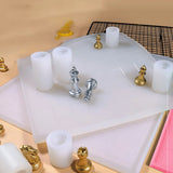 3D International Chess Board Mold Epoxy Resin Casting DIY