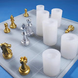 3D International Chess Board Mold Epoxy Resin Casting DIY