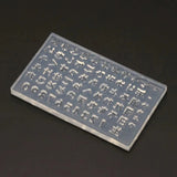 3D Japanese Alphabets Silicone Nail Art Mould for DIY Decoration Tools
