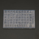 3D Japanese Alphabets Silicone Nail Art Mould for DIY Decoration Tools
