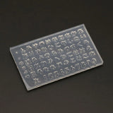 3D Japanese Alphabets Silicone Nail Art Mould for DIY Decoration Tools