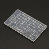 3D Japanese Alphabets Silicone Nail Art Mould for DIY Decoration Tools