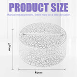 3D LED Lamp Base Acrylic Night Light Base USB Touch Remote Control Lighting