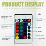 3D LED Lamp Base Acrylic Night Light Base 7 Color-Adjust Remote Control