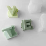 3D Large Letter Silicone Mold Epoxy Resin DIY Crafts Making Supplies