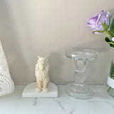 3D Lion Demon Skull Owl Silicone Mold for DIY Scented Candle Soap