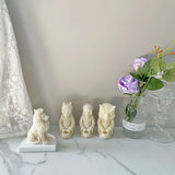 3D Lion Demon Skull Owl Silicone Mold for DIY Scented Candle Soap