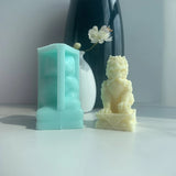 3D Lion/Kirin Mold Animal Silicone Resin Mold DIY Crafts