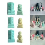 3D Lion/Kirin Mold Animal Silicone Resin Mold DIY Crafts