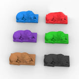 3D Lion Statue Silicone Molds for DIY Candle Making