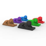 3D Lion Statue Silicone Molds for DIY Candle Making