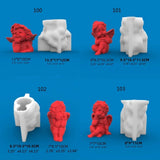 3D Little Angel Candle Silicone Mold DIY Soap Plasters Craft Ornament Tool