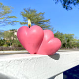 3D Heart Candle Soap Mold DIY Home Ornaments Silicone Molds For Resin