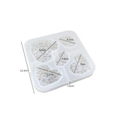 3D Love Pendant Silicone Mold DIY Resin Keychain Mold