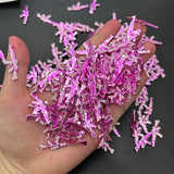 3D Retro Alloy Pink Gun Butterfly Nail Art Charms Resin Acrylic Bow Nail Rhinest