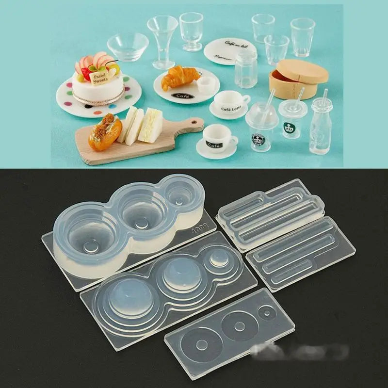 Mini Milk Tea Drink Cup Coffee Cup Silicone Mold