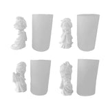 3D Mold Girls Resin Casting Molds for DIY Crafts
