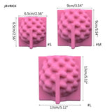 Morning Glory Pillar Candle Silicone Mold for Home Decor