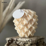 Morning Glory Pillar Candle Silicone Mold for Home Decor