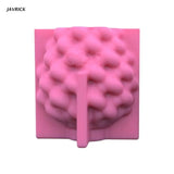 Morning Glory Pillar Candle Silicone Mold for Home Decor