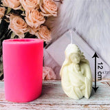 3D Mother Child Portrait Candle Epoxy Resin Mold DIY Crafts