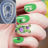 3D Nail Art Decorations Resin Mold DIY Craft