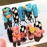 3D Nail Art Decorations Epoxy Resin Mold Nail Ornaments Silicone Mould