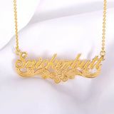 3D Name Handcrafted Pendant Necklace Personalized Name Necklace