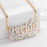 Custom Name Necklace Stainless Steel 18K Women's Jewelry