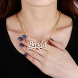 Custom Name Necklace Stainless Steel 18K Women's Jewelry