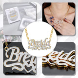 Custom Name Necklace Stainless Steel 18K Women's Jewelry