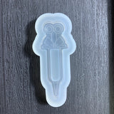 3D Needle Quicksand Silicon Mold for Resin Shaker DIY Pendant Keychain
