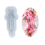 3D Needle Quicksand Silicon Mold for Resin Shaker DIY Pendant Keychain