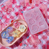 3D Ocean Theme Quicksand Pendant Silicone Mold DIY Resin Casting