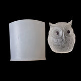 3D Owl Bird Car Pendant Epoxy Silicone Crystal Mold
