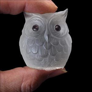 3D Owl Bird Car Pendant Epoxy Silicone Crystal Mold