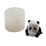 3D Panda Candle Mold for Resin Epoxy Casting Candle Making DIY Craft