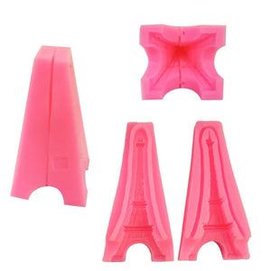 3D Eiffel Tower Fondant Mold for Cake Decorating